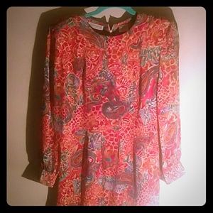 Liz claiborne  petite vintage dress